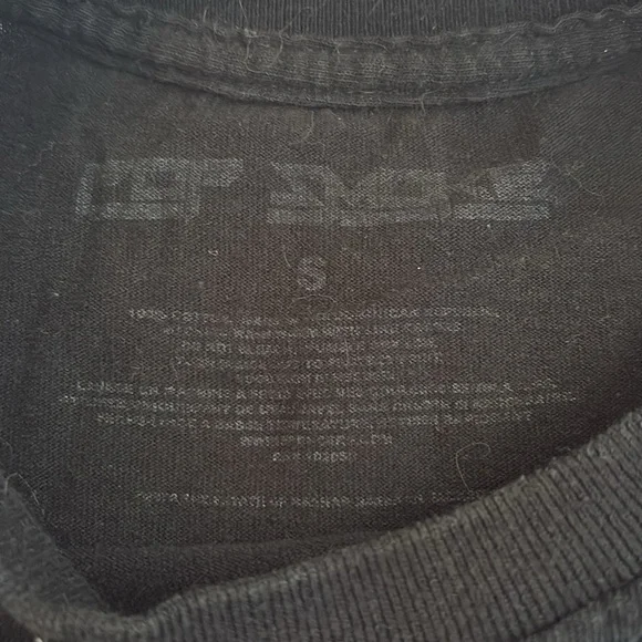 Black and Blue Pop Smoke Tee - Picture 3 of 3